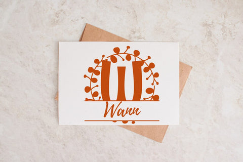 Blynford Split Monogram Font Font Dm Letter Studio 