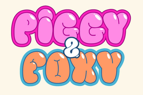 Boba Berry - 3d Fun Layered Display Font Font Mozzatype 