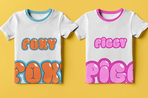 Boba Berry - 3d Fun Layered Display Font Font Mozzatype 