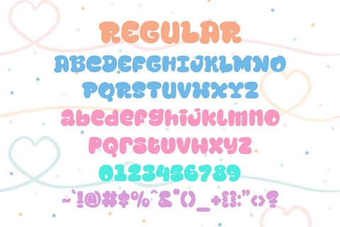Boba Party Font Dm Letter Studio 