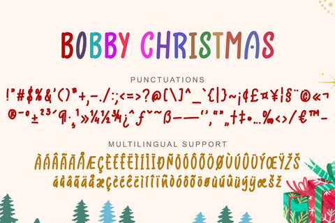 Bobby Christmas Font Prasetya Letter 