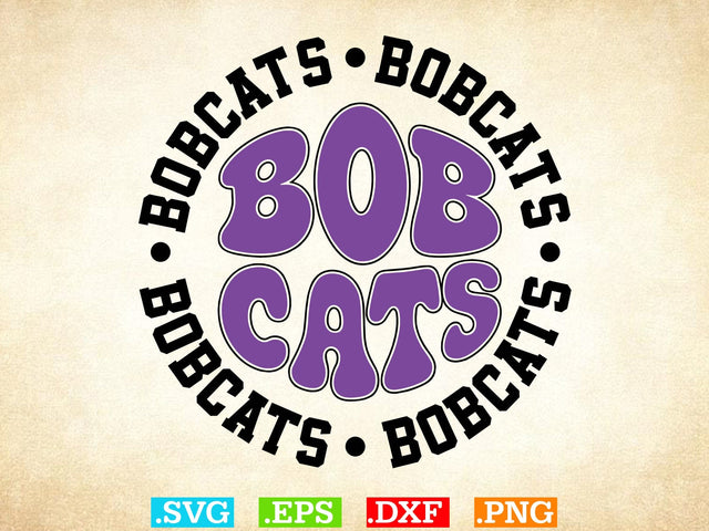 Bobcats Football Shirt, Sports Team Svg, Bobcats Football Silhouette SVG Creativeart88 