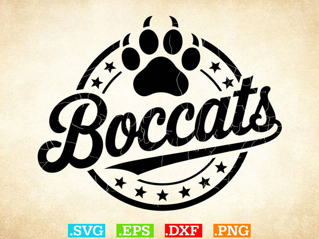 Bobcats Football Shirt, Sports Team Svg, Bobcats Football Silhouette SVG Creativeart88 