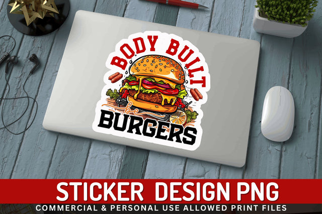 Body built be Sticker Design Sublimation Regulrcrative 