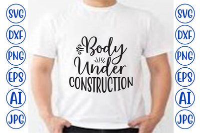 Body Under Construction SVG SVG Syaman 