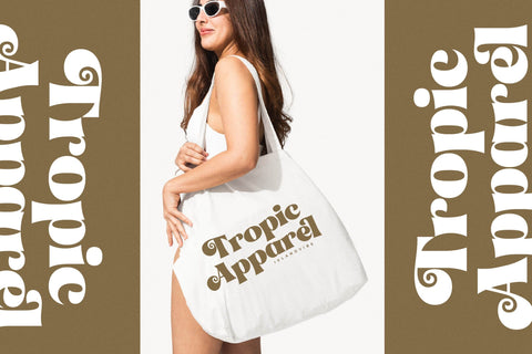 Bogien Seralu - Modern Retro Serif Font Letterena Studios 