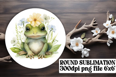 Bohemian Animal Sublimation: Round, Circle, Keychain, Coaster Sublimation afrosvg 
