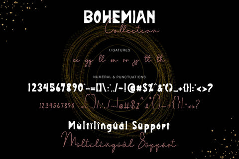 Bohemian Collection Font Prasetya Letter 
