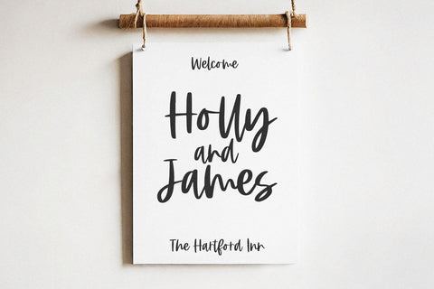 Bohemian - Modern Script Font Font KA Designs 