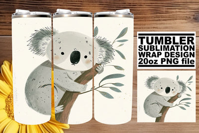 Bohemian Spring Creatures Tumbler Sublimation - 20oz Design Sublimation afrosvg 