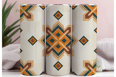 Bohemian Star Tumbler Wrap Sublimation PixelChick 