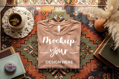 Boho Calm Afternoon T-Shirt Mock Up Mock Up Photo Sublimatiz Designs 