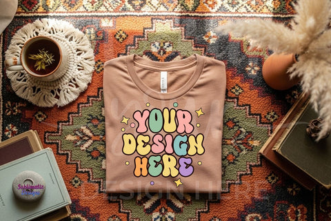 Boho Calm Afternoon T-Shirt Mock Up Mock Up Photo Sublimatiz Designs 