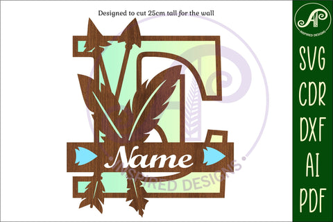 Boho Capital Monogram Letter E SVG SVG APInspireddesigns 