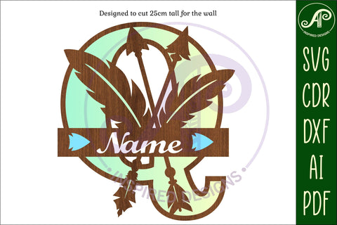 Boho Capital Monogram Letter Q SVG SVG APInspireddesigns 