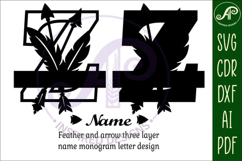 Boho Capital Monogram Letter Z SVG SVG APInspireddesigns 