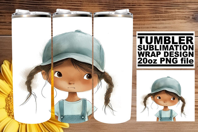 Boho Children Sublimation Graphics for 20oz Tumblers Sublimation afrosvg 