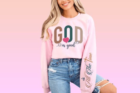 Boho Christian Svg Png Bundle, Religious svg, Sleeve Sweatshirt Design Svg, Bible Verse Svg, Psalm Svg, Jesus Svg, God Svg, Faith Svg, Png SVG BB Type Studios 