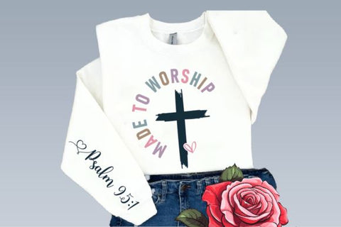 Boho Christian Svg Png Bundle, Religious svg, Sleeve Sweatshirt Design Svg, Bible Verse Svg, Psalm Svg, Jesus Svg, God Svg, Faith Svg, Png SVG BB Type Studios 