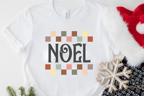Boho Christmas Noel SVG PNG, Noel SVG FiveStarCrafting 
