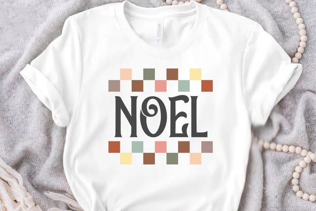 Boho Christmas Noel SVG PNG, Noel SVG FiveStarCrafting 