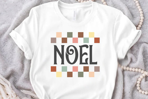 Boho Christmas Noel SVG PNG, Noel SVG FiveStarCrafting 