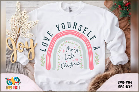 Boho Christmas Rainbow SVG Bundle SVG Shetara Begum 