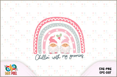 Boho Christmas Rainbow SVG Bundle SVG Shetara Begum 