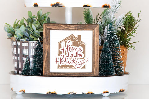 Boho Christmas SVG Bundle, Holiday PNG SVG Designing Digitals 