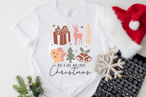 Boho Christmas SVG PNG Bundle, Christmas Quote SVG Bundle Design SVG FiveStarCrafting 