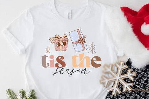 Boho Christmas Tis the Season SVG PNG SVG FiveStarCrafting 
