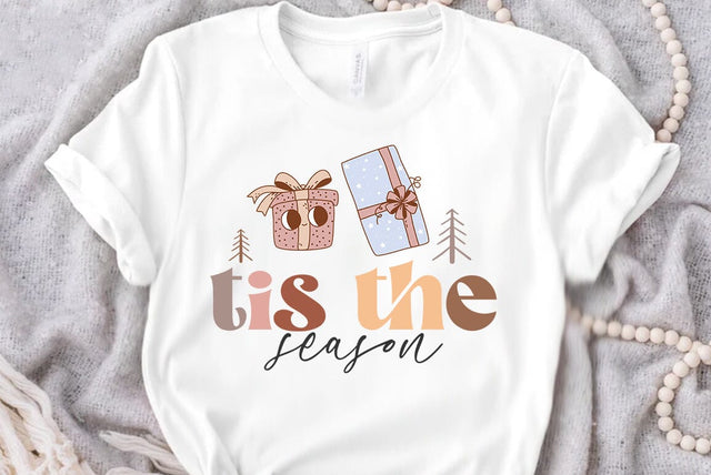 Boho Christmas Tis the Season SVG PNG SVG FiveStarCrafting 