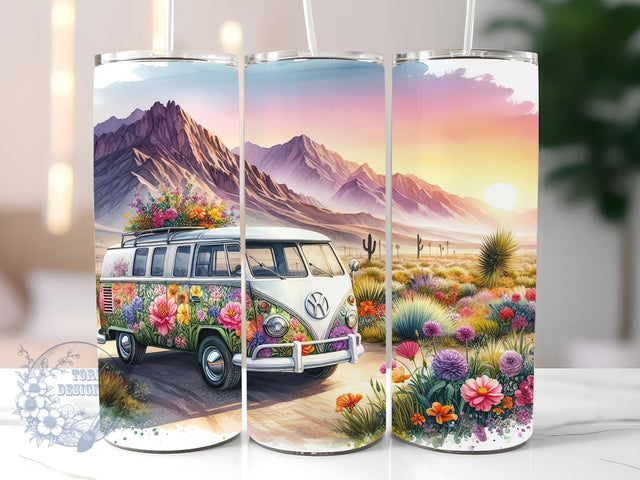 Boho Desert Vibes 20oz Skinny Tumbler, Western Country Rustic Tumbler Png, Straight & Tapered Tumbler Wrap, Instant Digital Download Sublimation ToriDesigns 