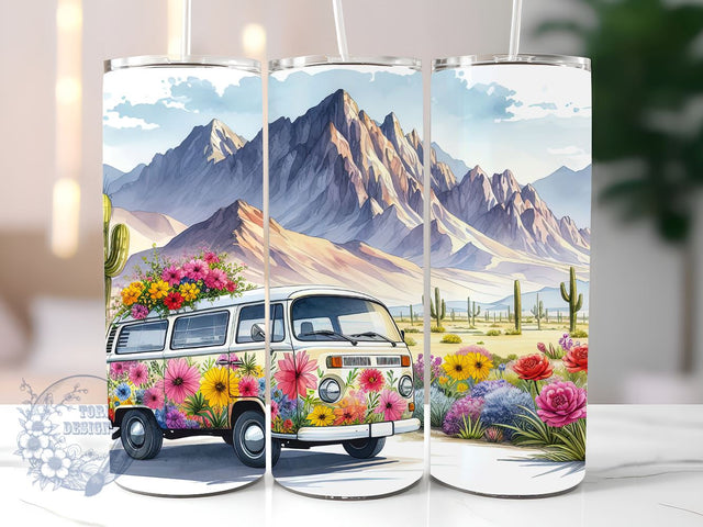 Boho Desert Vibes 20oz Skinny Tumbler, Western Country Rustic Tumbler Png, Straight & Tapered Tumbler Wrap, Instant Digital Download Sublimation ToriDesigns 