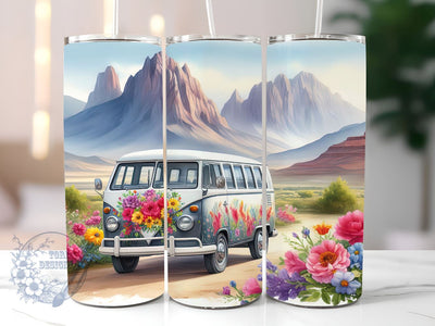 Boho Desert Vibes 20oz Skinny Tumbler, Western Country Rustic Tumbler Png, Straight & Tapered Tumbler Wrap, Instant Digital Download Sublimation ToriDesigns 
