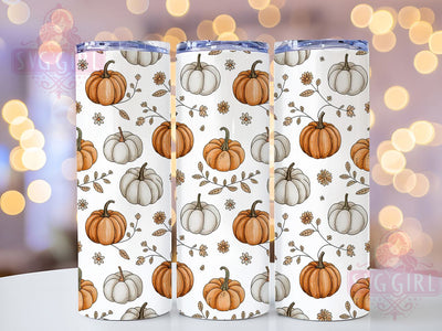 Boho Doodle Pumpkin Fall Tumbler Wrap, Doodle Pumpkin Png, 20oz Skinny Tumbler, Fall Tumbler Wrap, Sublimation Download, Trendy Tumbler Design, Modern Boho Tumbler Sublimation SvggirlplusArt 