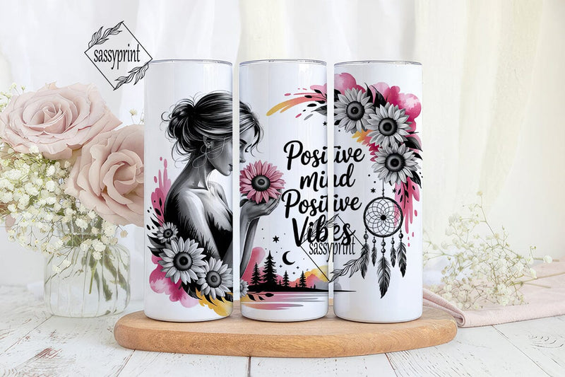 Boho Dreamcatcher 20oz Tumbler Wrap Sublimation sassyprint 