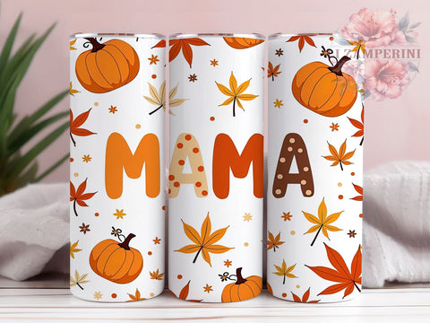 Boho Fall Tumbler, Floral Pumpkin Design, Fall Vibes Tumbler, 20oz Tumbler Wrap, Sublimation Design, Autumn Mama Tumbler, Cozy Fall Decor, Pumpkin Season Art Sublimation Li Zamperini 