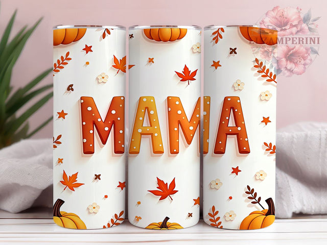 Boho Fall Tumbler, Floral Pumpkin Design, Fall Vibes Tumbler, 20oz Tumbler Wrap, Sublimation Design, Autumn Mama Tumbler, Cozy Fall Decor, Pumpkin Season Art Sublimation Li Zamperini 