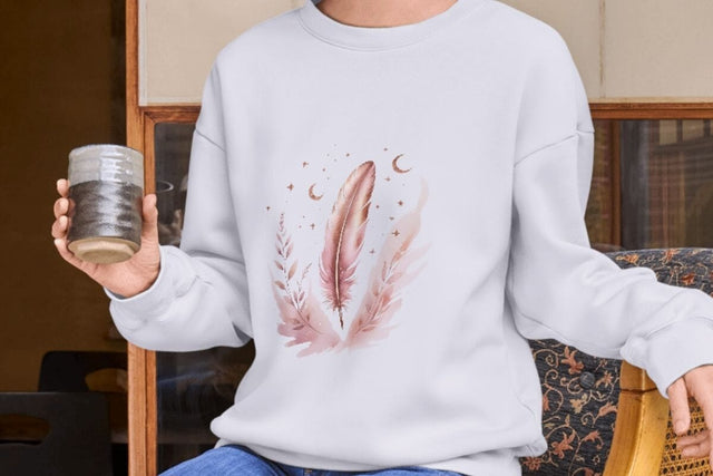 Boho Feather Sublimation Nurstore 