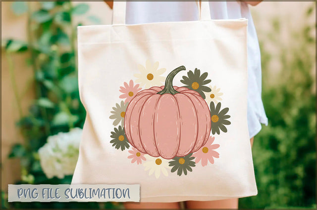 Boho Floral Fall Tote Bag Sublimation Shetara Begum 