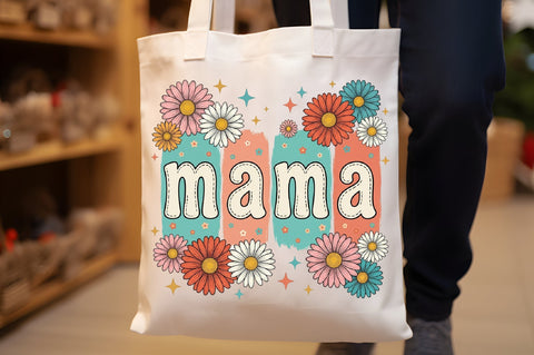 Boho Floral Mama Mother's Day PNG Sublimation designartist 