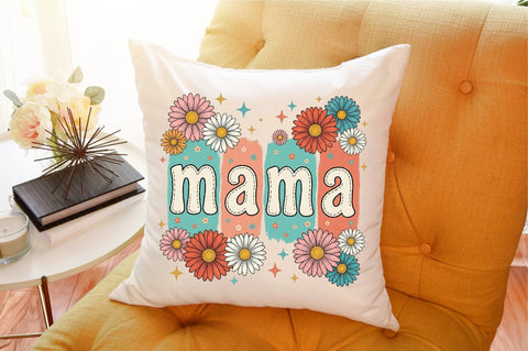 Boho Floral Mama Mother's Day PNG Sublimation designartist 