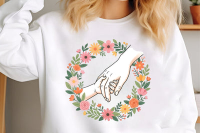 Boho Floral Mom Mother's Day Gift PNG Sublimation designmaster24 