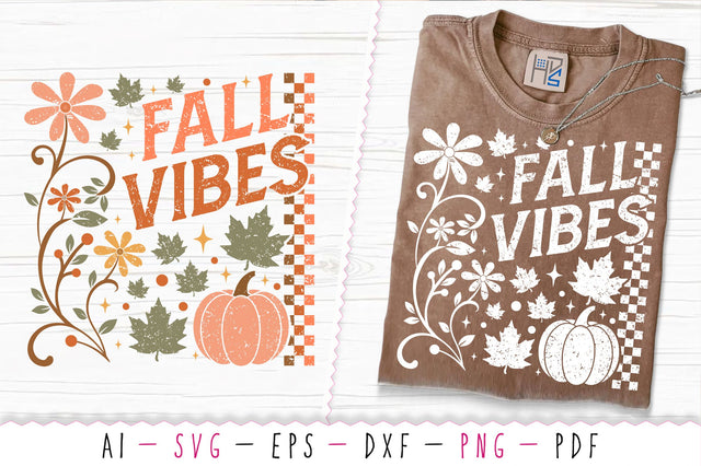 Boho Floral Pumpkin SVG, Fall Vibes SVG SVG SVG Studio 