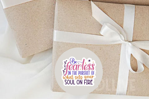 Boho Inspirational Quotes Sticker Bundle Sublimation Regulrcrative 