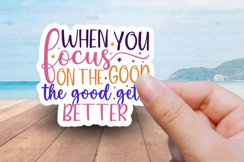 Boho Inspirational Quotes Sticker Bundle Sublimation Regulrcrative 