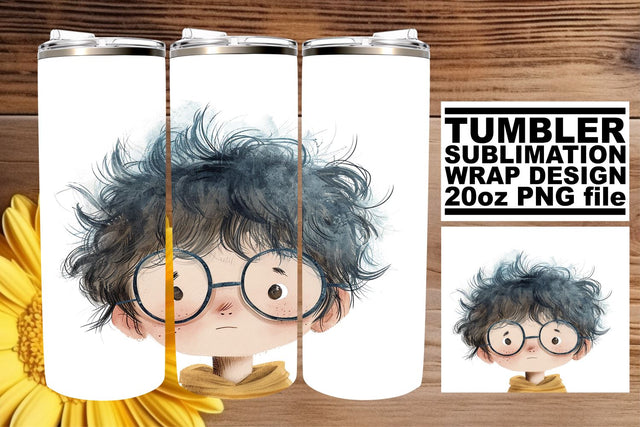 Boho-Inspired Watercolor Tumbler Wraps - Sublimation Sublimation afrosvg 