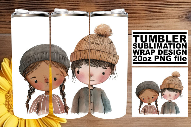 Boho Kids Sublimation Tumbler Artistry Sublimation afrosvg 