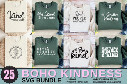 Boho Kindness SVG Design Bundle SVG Designangry 
